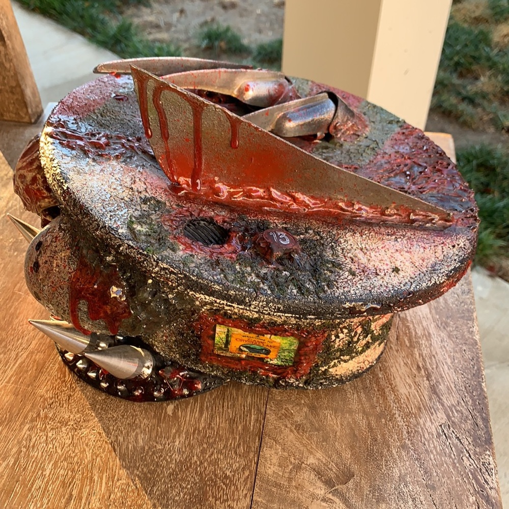Freddy Krueger vs Jason hat one of a kind unisex plays 2 songs(freddy Krueger) - Picture 10 of 12